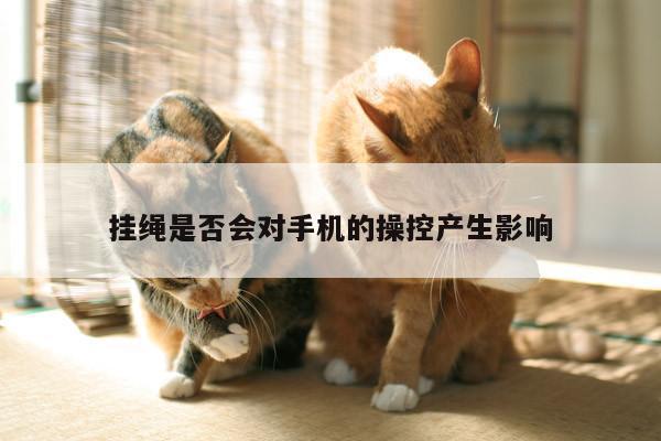 【凯发k8官网入口】挂绳是否会对手机的操控产生影响