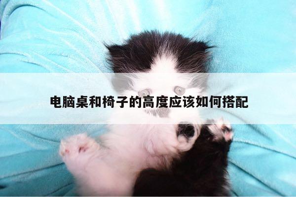 电脑桌和椅子的高度应该如何搭配_凯发k8官方